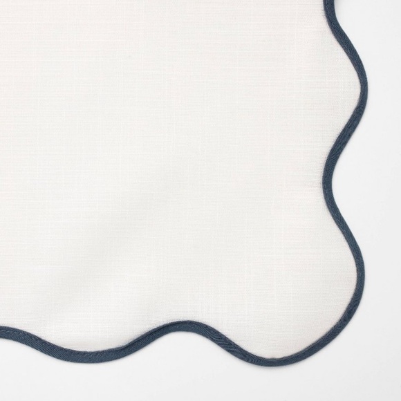 90"x20" Scallop Table Runner -
Threshold™ designed with Studio McGee - Picture 3 of 3